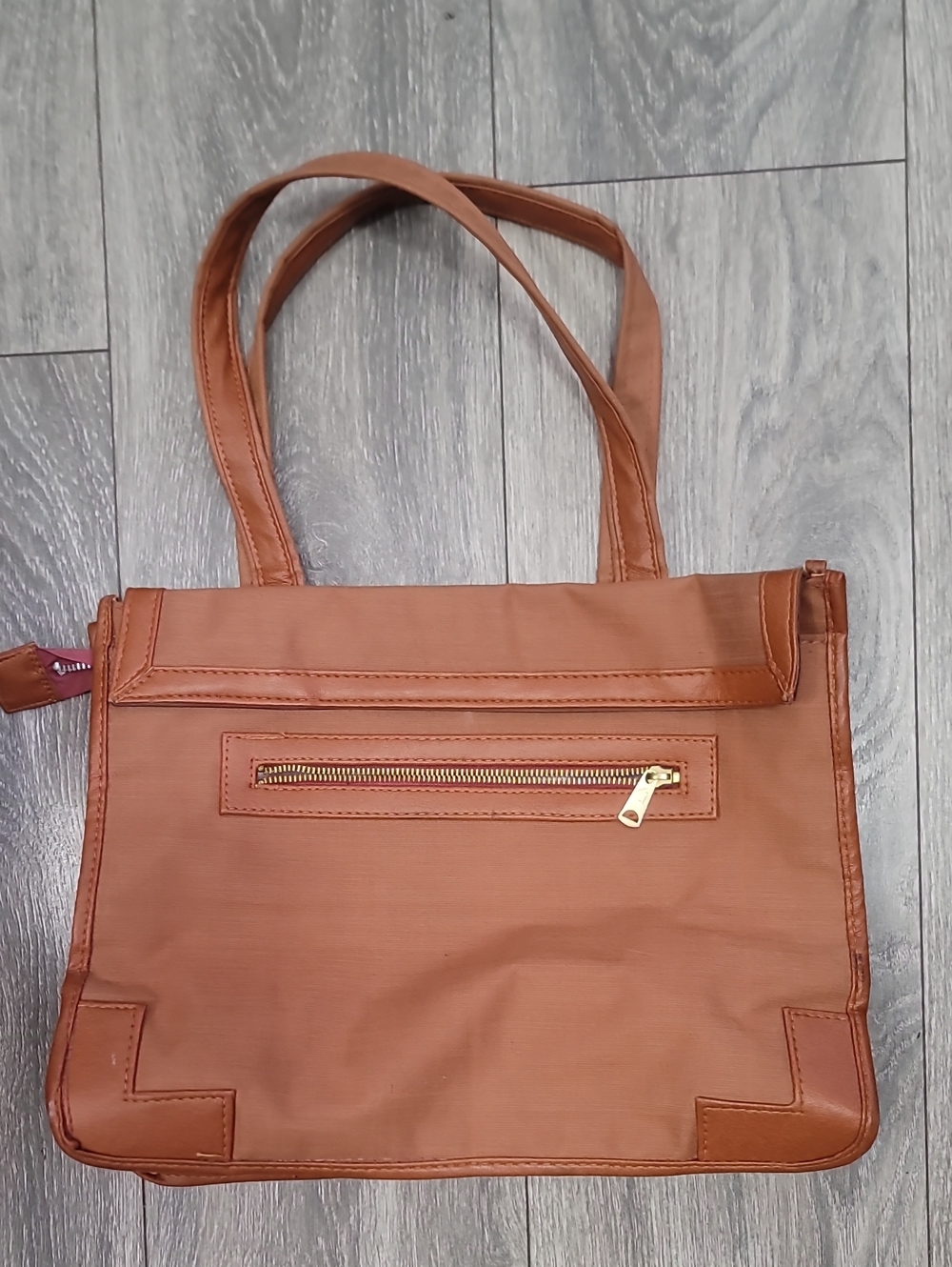 Classic Tan Women’s Tote Bag - Casual Everyday Shoulder Bag